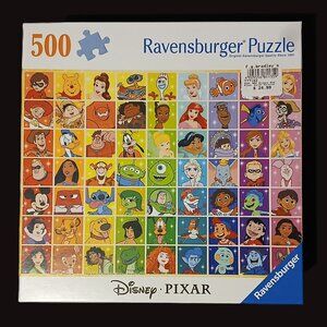 Ravensburger Disney & Pixar Color Palette Jigsaw Puzzle, 500 Pieces